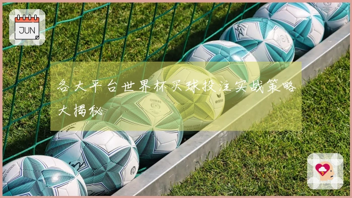 各大平台世界杯买球投注实战策略大揭秘