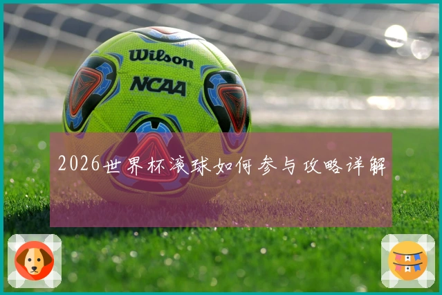 2026世界杯滚球如何参与攻略详解